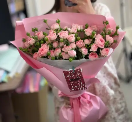 В розовых оттенках